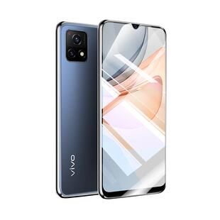 适用vivoY31s钢化膜全包边防指纹高清y31s标准版手机膜抗蓝光护眼无白边防窥vivo防窥膜全屏全覆盖5g保护玻璃