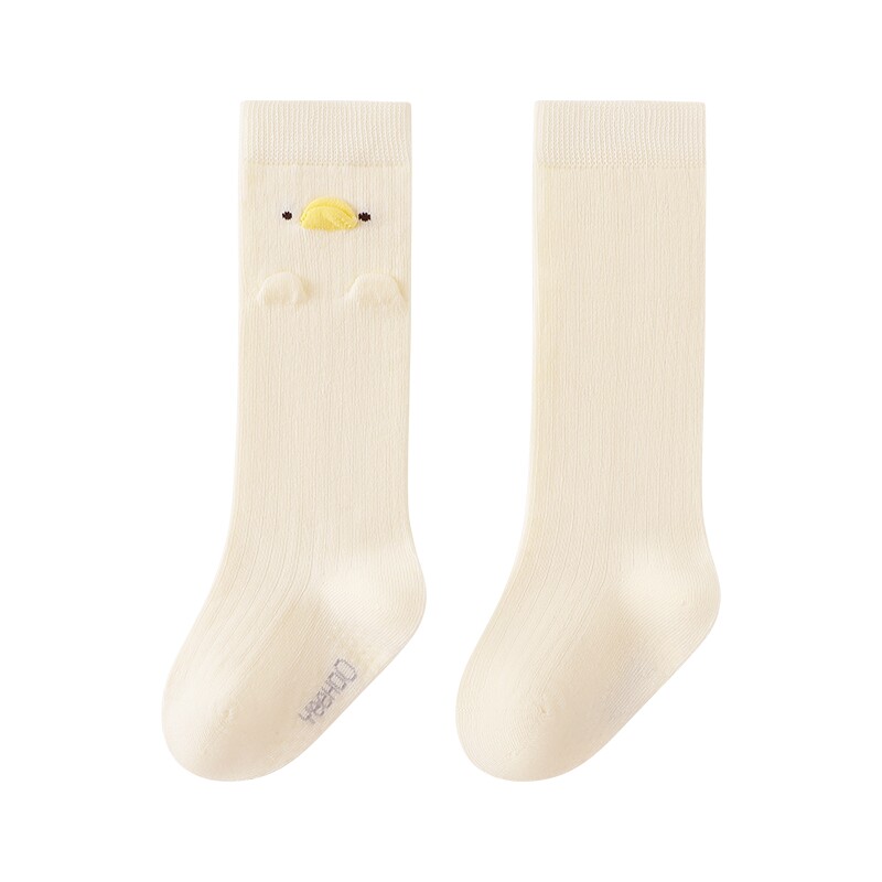 【商场同款】英氏宝宝赛柔丝长袜子可爱卡通婴儿四季袜儿童防滑袜