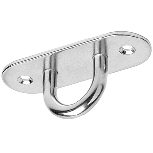 304不锈钢屋顶吊钩固定扣墙顶天花板膨胀螺丝打孔加粗承重顶挂钩