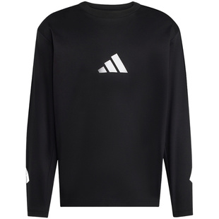 【自营】adidas阿迪达斯男真治愈黑标制服上衣长袖T恤 KE4902