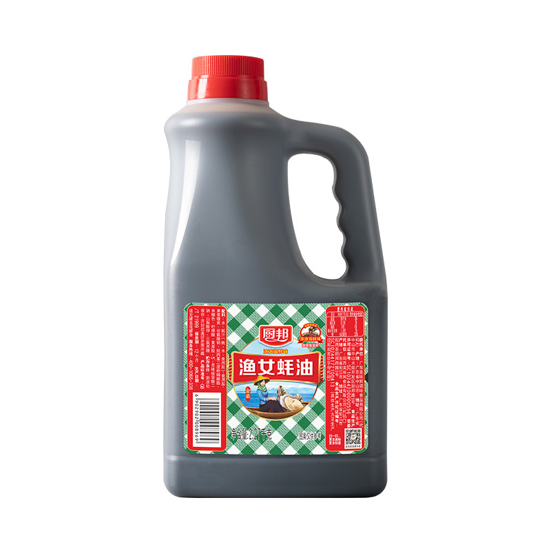 厨邦金装渔女蚝油2.27kg量贩装