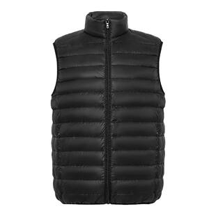 鸭鸭2023新款轻薄羽绒服男保暖时尚潮流背心外穿马甲坎肩K