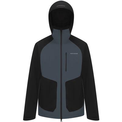[叠变]波司登秋新款男短款冲锋衣90鹅绒服户外保暖三合一情侣