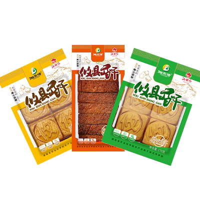 攸县香干多口味组合有嚼劲湘菜用