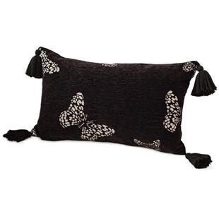 雅梵林轻奢黑白提花中式抱枕沙发客厅复古诧寂风高级感靠垫靠枕套