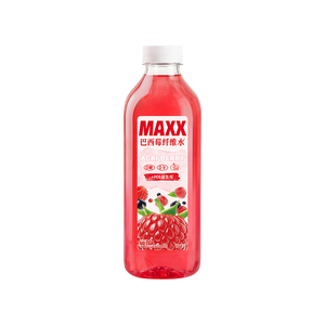 MAXX0糖0卡巴西莓纤维水饮料750ml*4瓶