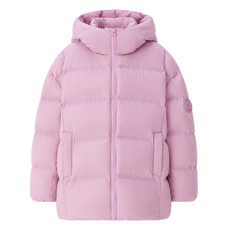 雪中飞kids儿童泡芙羽绒服2026新款冬季男女童时尚中大童连帽外套