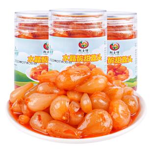 藠头泡菜新鲜咸菜剁椒藠头教头下饭菜农家腌制泡菜蒜头开瓶即食