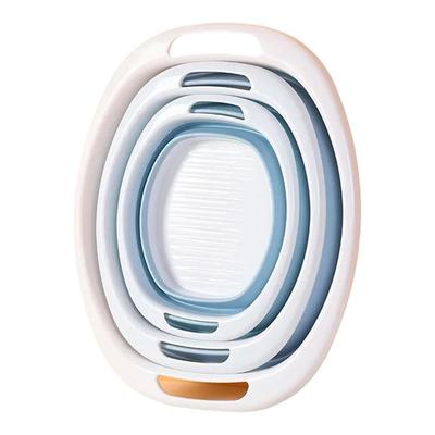 洁丽雅可折叠大号脸盆便携压缩