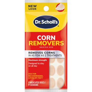 DrScholls美国爽健脚趾鸡眼贴去根除根足茧老茧水杨酸鸡眼去疣贴