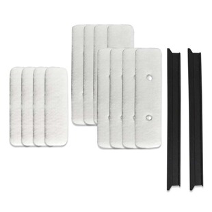 诚成巨无霸厚三层调节双面擦玻璃器备配件擦布棉胶条替换外壳绳子