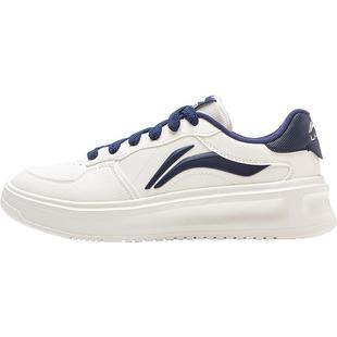 李宁元宵官方板鞋休闲鞋男鞋新款学生百搭透气小白鞋轻便运动鞋