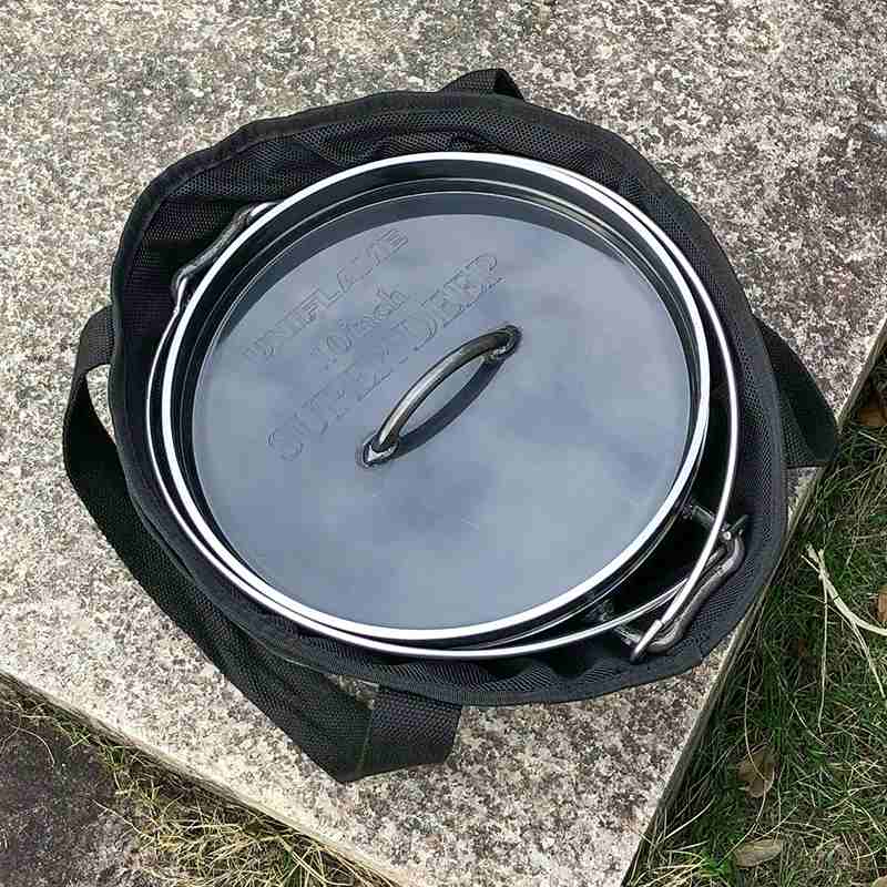 户外野营烧烤收纳包荷兰收纳整理帆布包包包收纳手提袋锅炊具