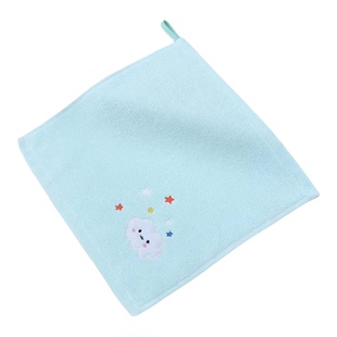 纯棉小毛巾迷你25x25儿童专用洗脸方巾全棉手帕2025新款