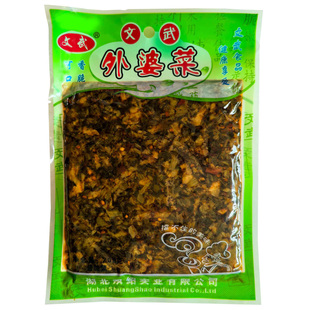 文武外婆菜湖北特产香辣下饭开胃酱菜208g拌饭拌面炒菜即食咸菜