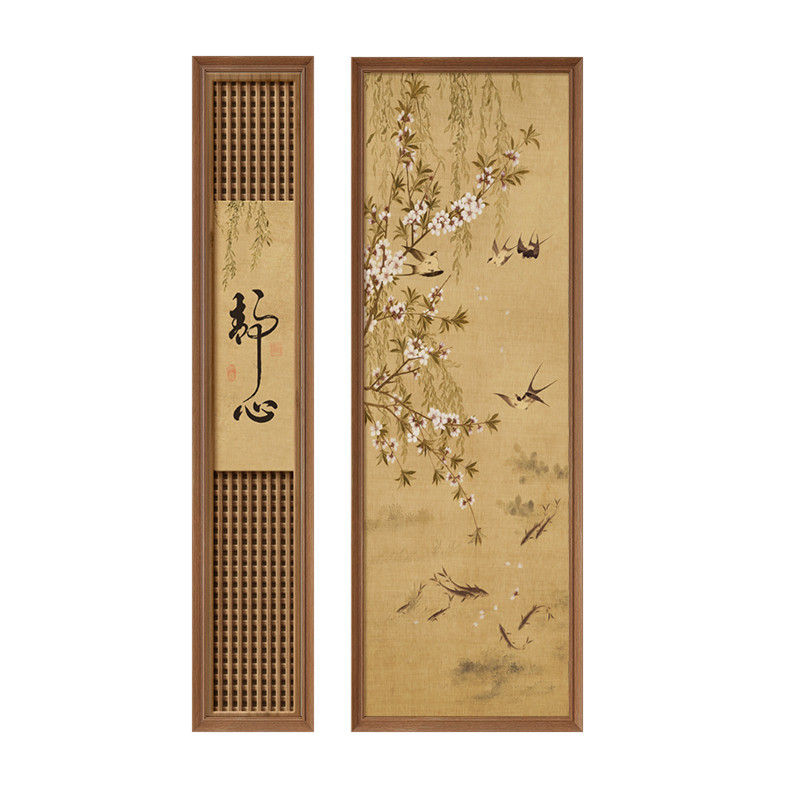 【新中式风】花鸟图玄关装饰画