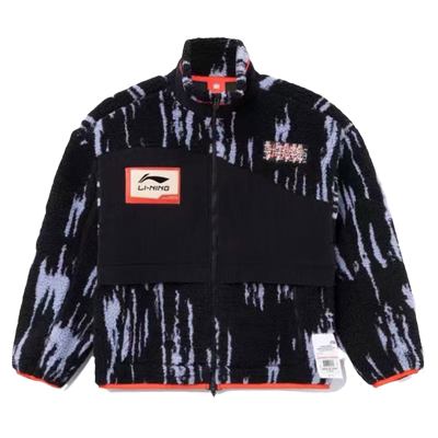 中国李宁新款摇粒绒外套