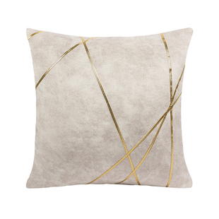 原创轻奢科技布抱枕样板间客厅沙发靠枕酒店酒吧民宿会所沙发靠垫