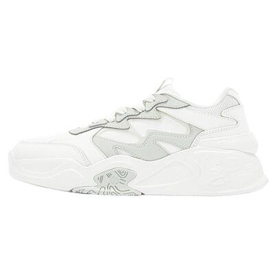 361女鞋运动鞋2026年春季新款休闲鞋子厚底百搭革面板鞋小白鞋女