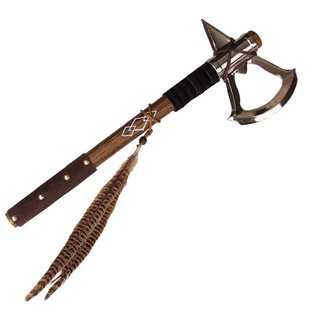 刺客信条3康纳战斧辛迪加COSPLAY武器金属道具1比1袖剑模型未开刃