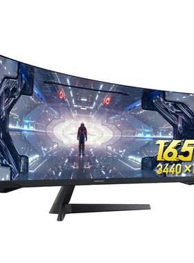 三星34英寸4K/165Hz带鱼屏显示器
