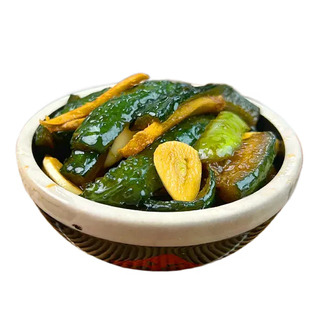 【配料干净】油焖黄瓜辣椒咸菜山东北道口风味八宝酱瓜条下饭酒菜