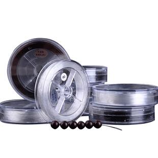 透明水晶弹力线手链绳串珠绳文玩佛珠线穿珠子的线皮筋串珠线耐磨