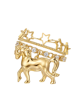 YVMIN尤目星星小马戒指