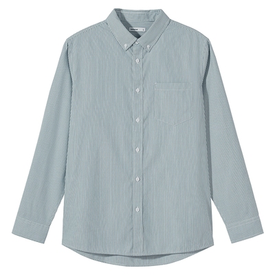 热风2026年春季新款男牛津纺长衬