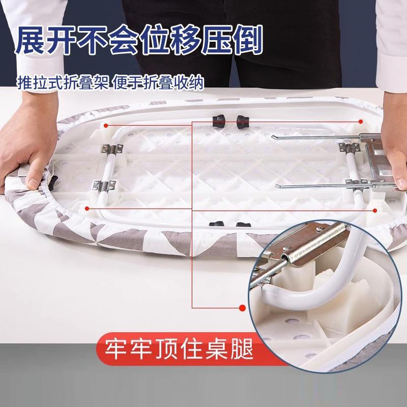 专用烫衣板迷你熨衣板专业烫衫台挂布家用折叠垫板套机台面加厚熨