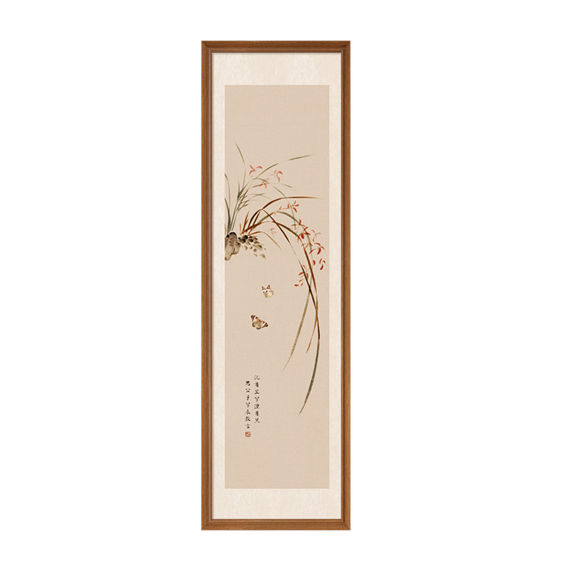 【新中式风】花鸟图玄关装饰画