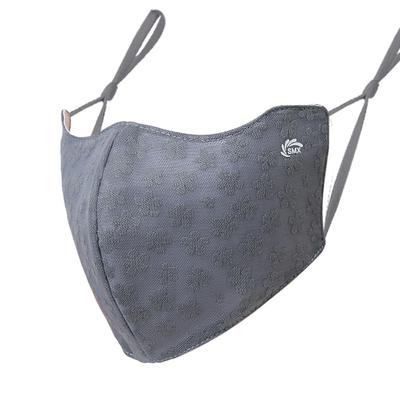 冬季蕾丝棉布加厚保暖口罩防寒女