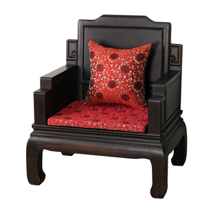 红木沙发坐垫中式实木家具沙发垫套椅子罗汉床垫子海绵垫椅垫定制
