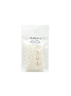 韩国进口扇形刺绣欧根纱蕾丝花边