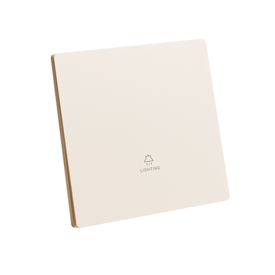 国际电工超薄肤感可可蛋奶开关