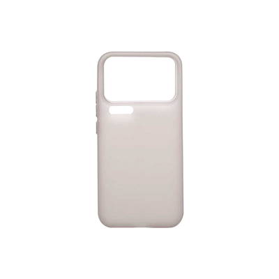 适用小米17ProMax手机壳超薄TPU软壳磨砂防指纹Xiaomi17保护套全包圆弧边硅胶裸机感半透明黑白简约轻薄蓝色