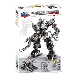 重火力积木拼装变形机甲金刚恐龙男孩高难度大型机器人益智玩具20