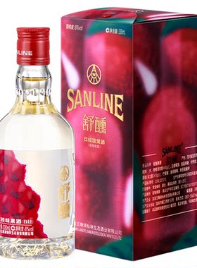 【官方直营】舒醺荔枝酒果酒8度330mL/750mL多规格微醺