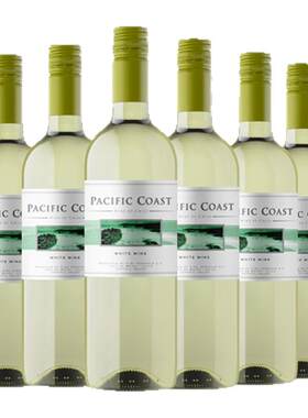 建发酒业 红蔓庄园海岸白葡萄酒整箱 智利VSPT  进口干白