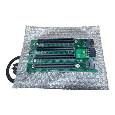 PCIe4.0四槽单宽转接底板
