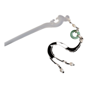 古风醋酸簪子盘发日常凤头仿玉发簪发钗步摇发饰旗袍饰品头饰配饰