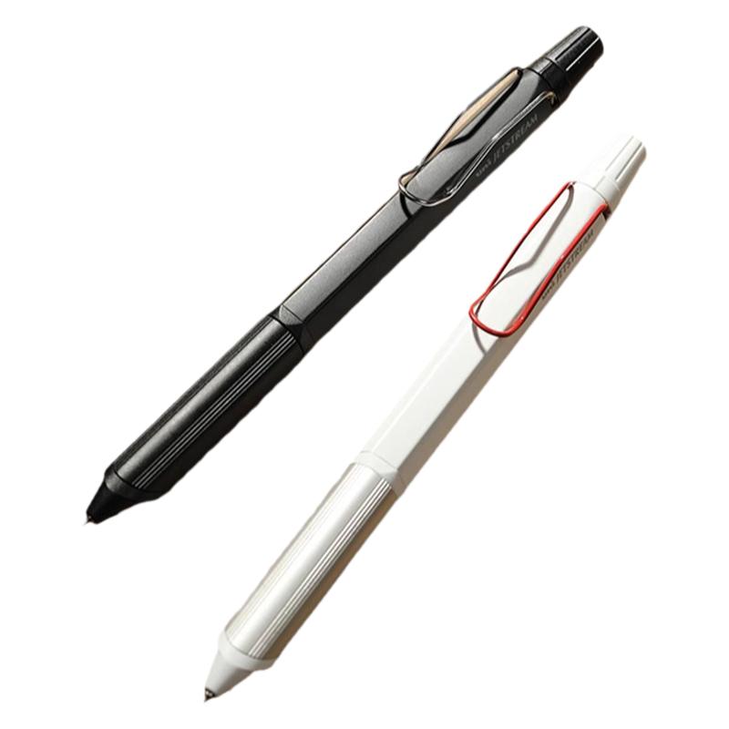 日本uni三菱SXE3-2503多功能圆珠笔中性笔低重心签字笔JETSTREAM EDGE超细中油笔商务办公礼品笔官方旗舰店