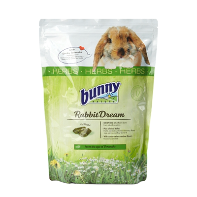 【保正品】Bunny邦尼德国进口高蛋白幼兔粮草本加强成兔主粮饲料