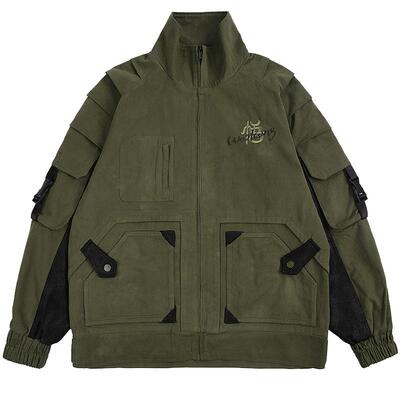 新品叠加休闲夹克wookong秋冬