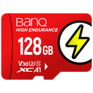 banq 128g内存卡高速行车记录仪&监控专用tf卡512g手机平板相机