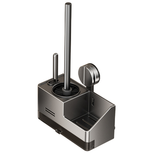 吸盘马桶刷置物架2025新款壁挂式免打孔家用无死角卫生间厕所刷子