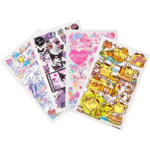 正版授权！三丽鸥库洛米贴纸儿童女孩贴贴纸美乐蒂卡通玉桂狗手帐防水贴画酷洛米hellokitty帖子手账小装饰