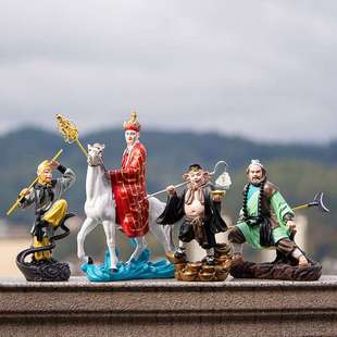 西游记师徒四人大号齐天大圣孙悟空摆件猪八戒唐僧沙僧新中式 客厅