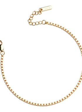 小众设计高级轻奢百搭男款银手链