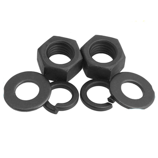 10.9级螺母垫片套装 高强度平垫弹垫螺帽组合 M8M10M12M16M20-M56